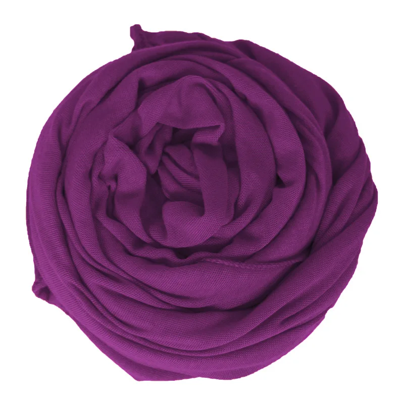 35 farben Frauen Hohe Qualität Jersey Hijab Schal Baumwolle Plain Elastizität Schals Maxi Hijabs Muslimischen Kopf Wraps Turbane 180*85Cm