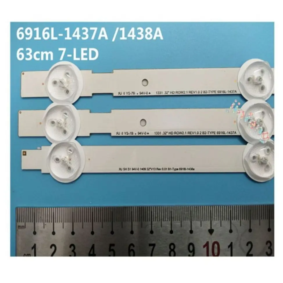 

TV LED Full Array Bar For LG 32LA615V-ZA ZB ZE ZF LED Backlight Strip Matrix Kit LED Lamps Lens Bands LC320DUE-SF LC320DXE-SF