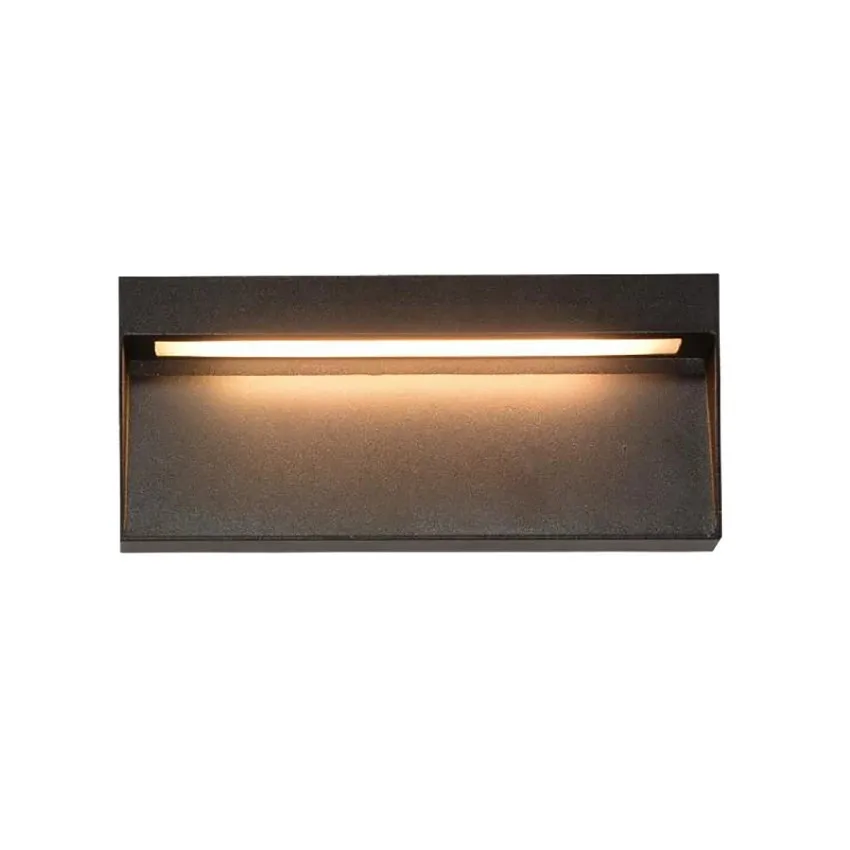 Imagem -03 - Montagem em Superfície Led Luz da Escada Passo Luzes de Canto Luz Footlight Interior ao ar Livre à Prova Impermeável Água Escada Lâmpada Passo Ac85265v Nr-235