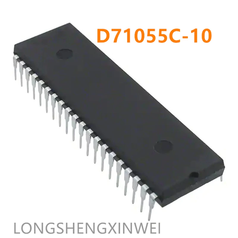 1PCS D71055C-10 UPD71055C-10 UPD71055C DIP40 Direct Plug Single Chip Memory IC Chip