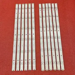 Striscia di retroilluminazione a LED (12) per Sharp RF-AJ490E32-0601R-01 LC-49CFF5001K LC-49CFE6032E LC-49CFE5002E LC-49CFE6031K LC-49CFE6032K