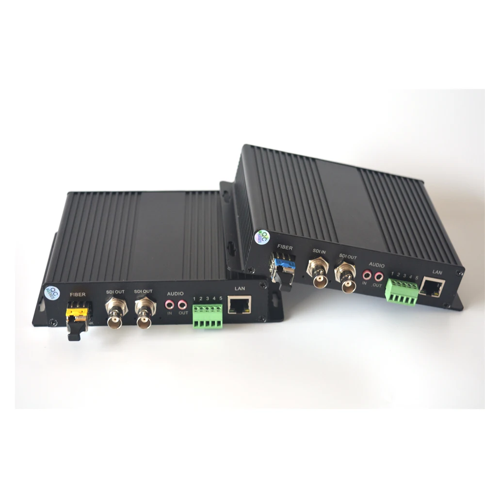 Premium 3G SDI/RS422 Data/10/100Mbps Ethernet over Fiber Optic Media Converters,Video/Audio/Ehternet Transmitter and Receiver fo