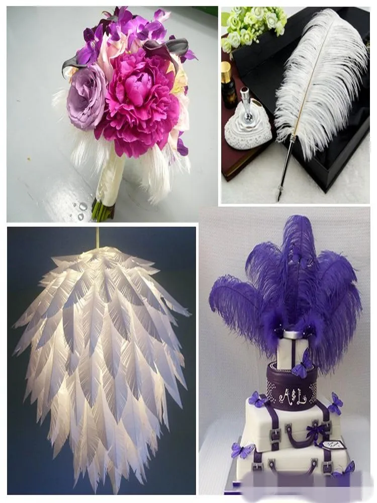 wholesale 100 pcs High quality beautiful ostrich feather 40-45cm/16-18 inches U pick Color Wedding centerpiece decor