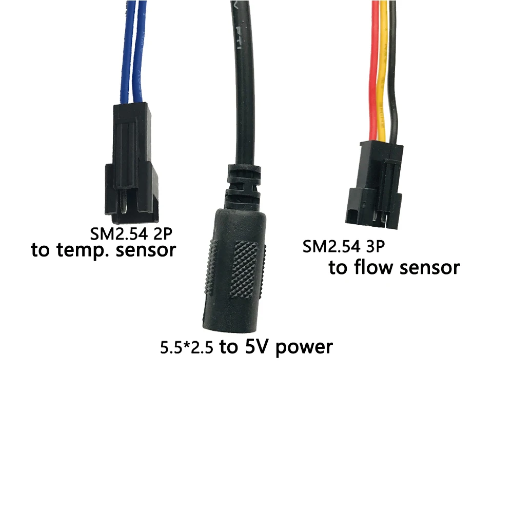 US211M لايت الرقمية تدفق متر USS-HS41TA 0.3-2.5LPM 5V Flowreader متوافق مع جميع لدينا قاعة تأثير المياه flowsensor iSentr