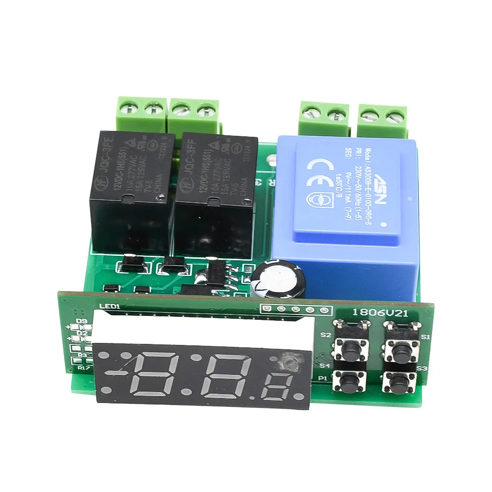 Digital Temperature Controller Thermostat Thermoregulator Incubator Relay LED 10A Heating Cooling STC-1000 Pro STC1000 110V 220V