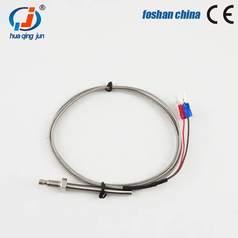 Huaqingjun PT100 Nén Lò Xo Cặp Nhiệt Điện Cảm Biến Cho Nhựa Lộ Máy