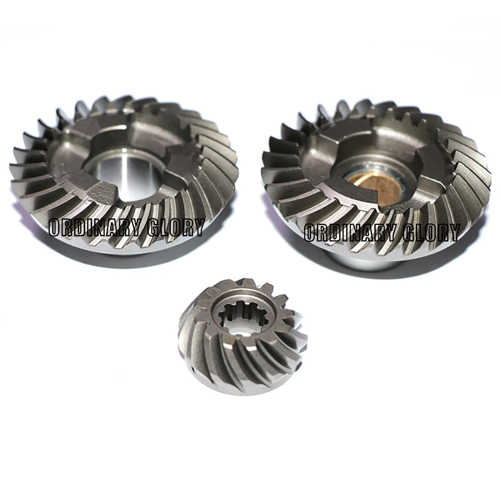 Gear Set for YAMAHA 9.9F 2 Stroke 9.9HP boat engine 6E7-45560-01 63V-45551-00 6E7-45571-00