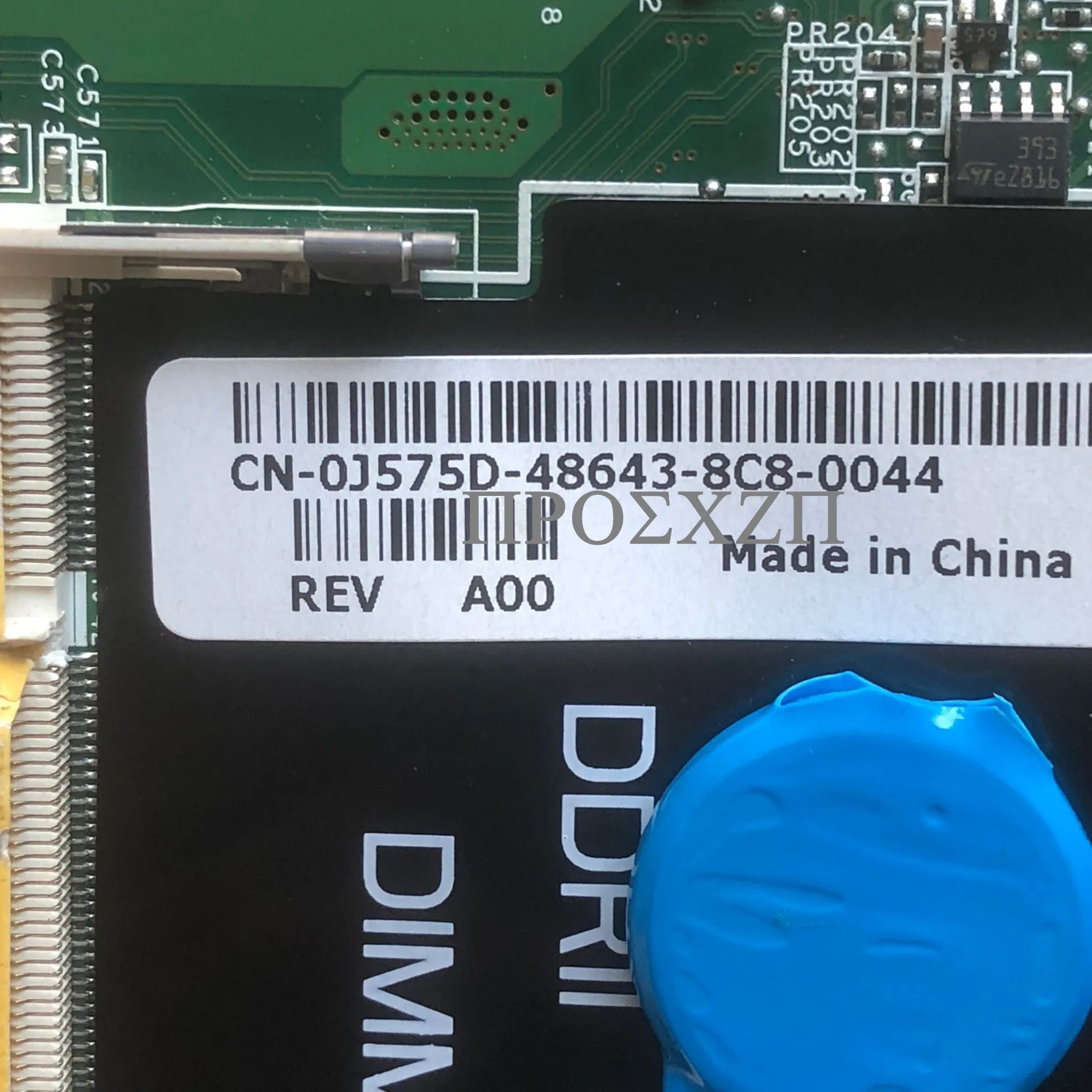 Placa base D830 de alta calidad, CN-0J575D, 0J575D, J575D, GM965, DA0JM7MB8E0, con placa base para ordenador portátil, funciona bien al 100%