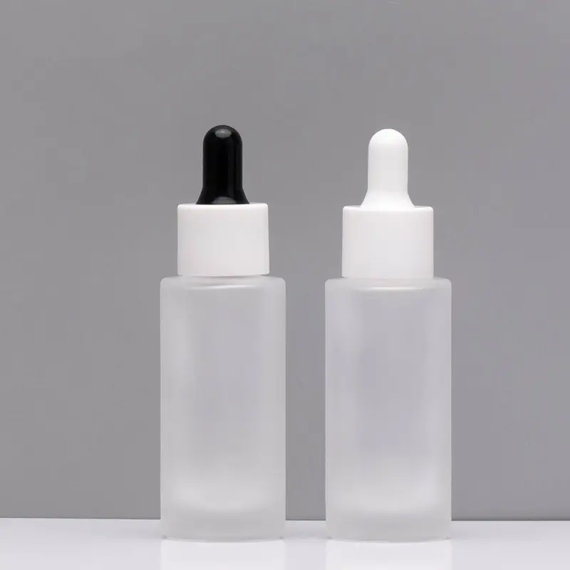 50Pcs 30ml Glass Essential Oil Aromatherapy Dropper Bottles Reagent Drop Eye Liquid Pipette Bottle