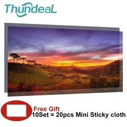 100inch 60 84 120 130 100 inch 16:9 Projector Screen Curtain Reflective for Sony Espon BenQ HY300 HY320 Fabric Projection Screen