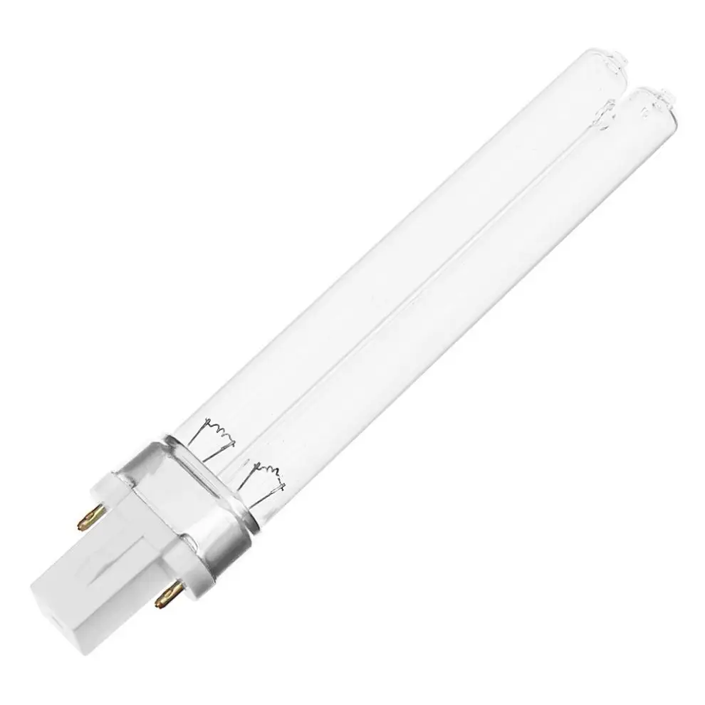 Germicidal Light  G23/2G7 5W 7W 9W 11W 13W UVC 253.7nm 254nm  Water Air Disinfection Purification Sterilizer  H Shape Tube