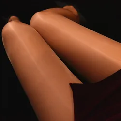 360 Seamless Sexy 1D Shiny Women Stockings Sheer See Through Oil Glossy Sexy Tight Pantyhose Shaping Crotchless Plus Size M22