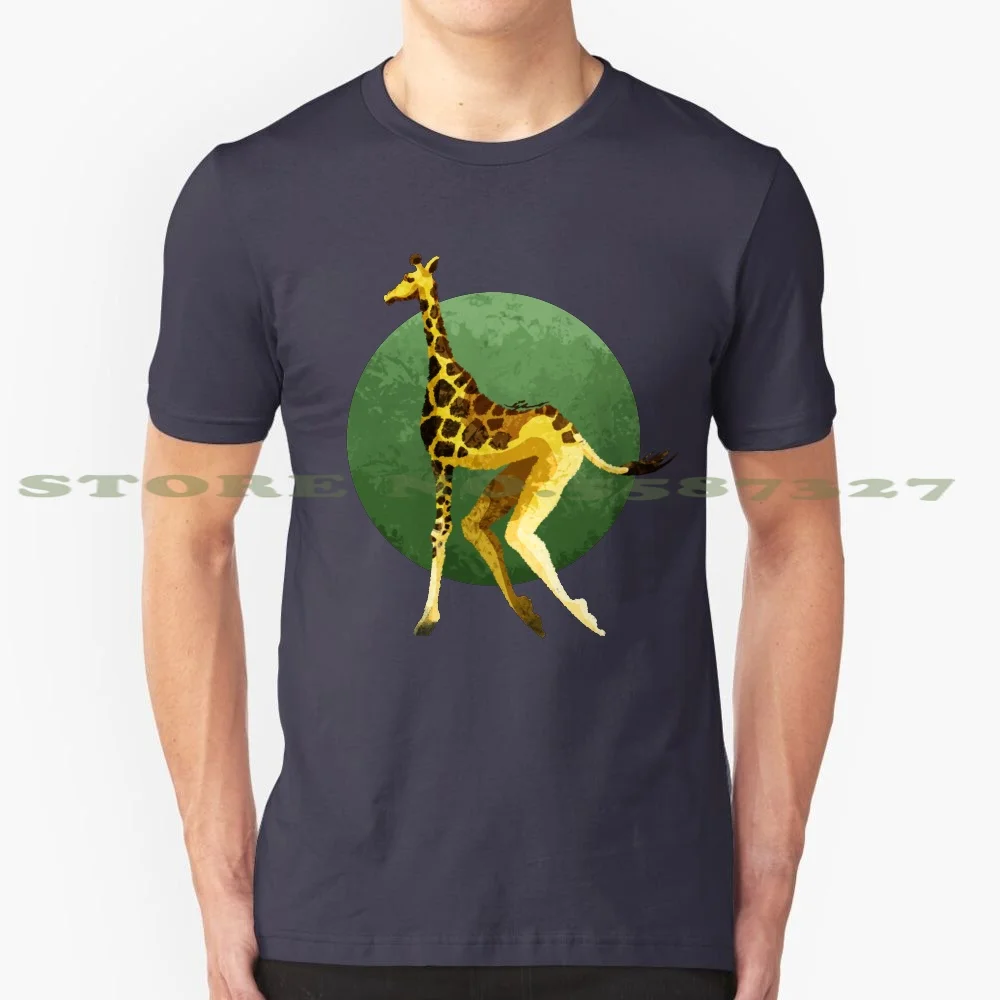 Sexy Animals : Jen The Giraffe 100% Cotton T-Shirt Animal Funny Humor Sexy Pet Giraffe Meme Theonewithbear