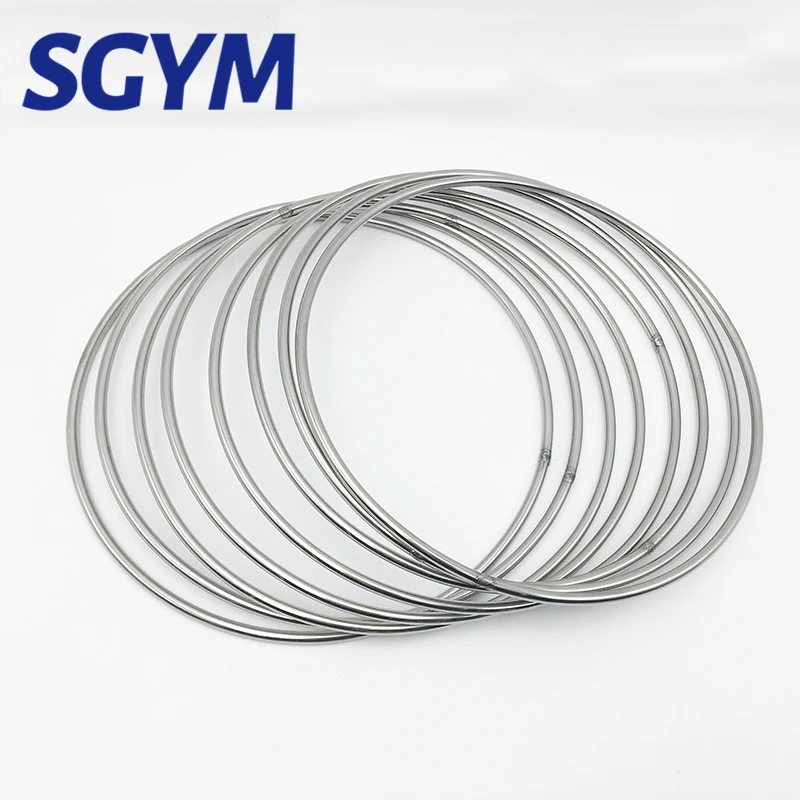 Strong 304 Stainless Steel O Ring for Hand Yogo Strapping 100/120/200/250/300/400mm Diameter 썸네일 4