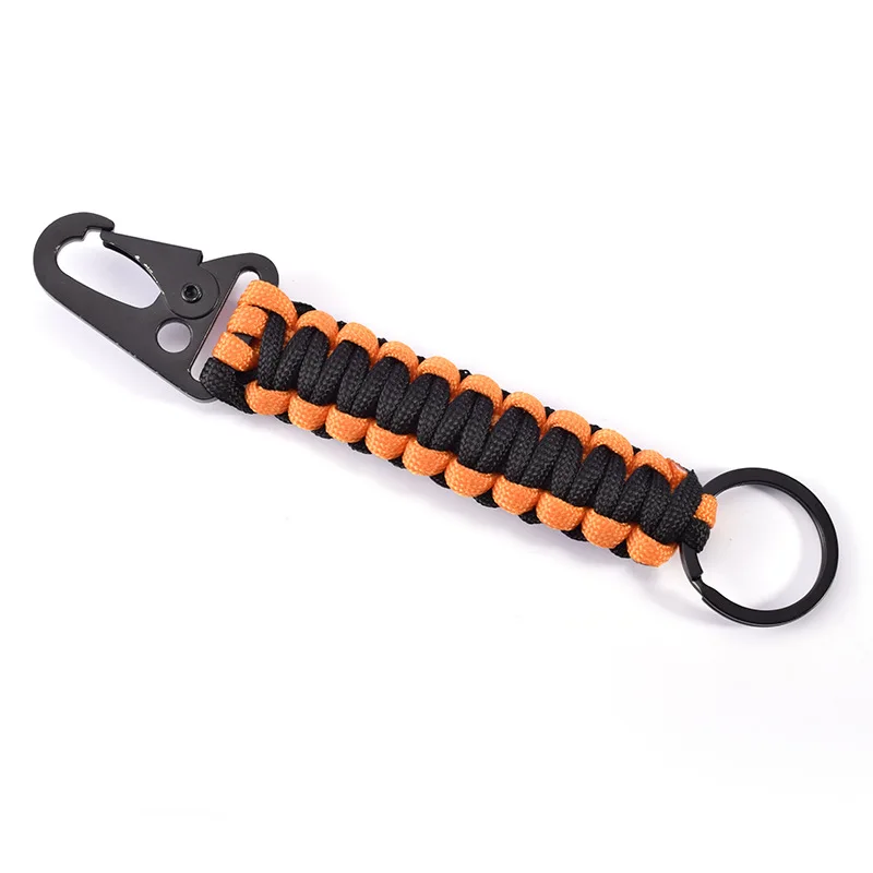 MKENDN Carabiner Umbrella Rope Keychain Outdoor Camping Climbing Tactical Survival Tool Eagle beak Snap Clip Lock Buckle Hook