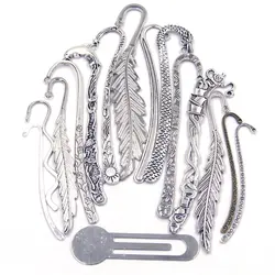 Bookmarks Dragon Wave Feather Dolphin Teapot For School Office Book Reading Stationery Supply Jewelry Making Findings