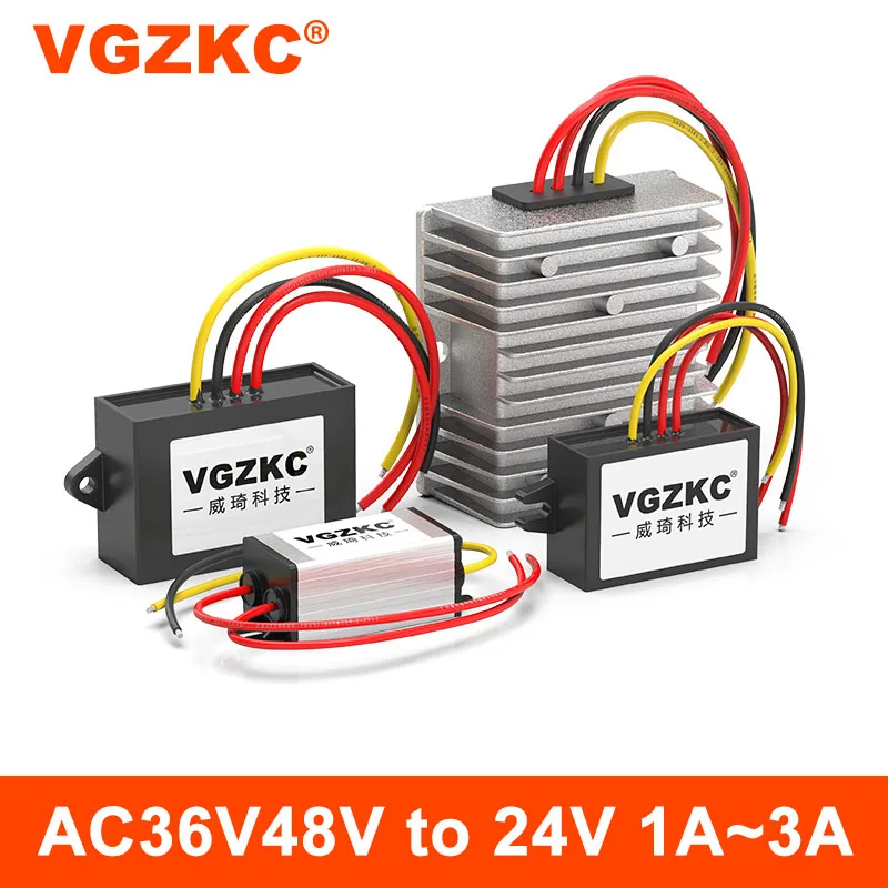 AC36V48V to DC24V AC to DC power converter AC48V to DC24V step-down power supply module