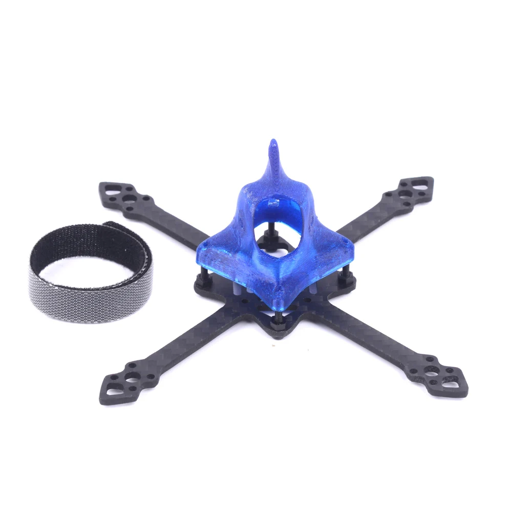 SKYSTARS Toothpick 2-4S Brushless Whoop FPV Drone Quadcopter Frame KIT 105mm Wheelbase Carbon Fiber Rack with 3D Pirnted Canopy