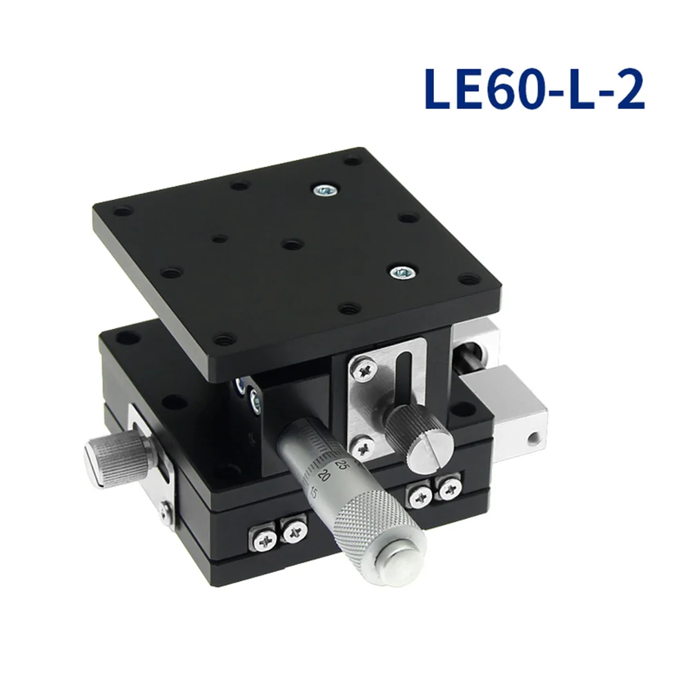 

XZ Axis 60*60mm Sliding Stage Displacement Lift Platform Guide Rail 60x60mm LE60-L-2 Linear Stage Sliding Table LE60-R-2