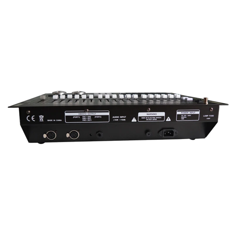 Super Pro 512 kontroler DMX światło sceniczne konsola DMX dla XLR-3 Led Par wiązki ruchoma głowica oświetlenie DJ efekt sceniczny kontroli światła