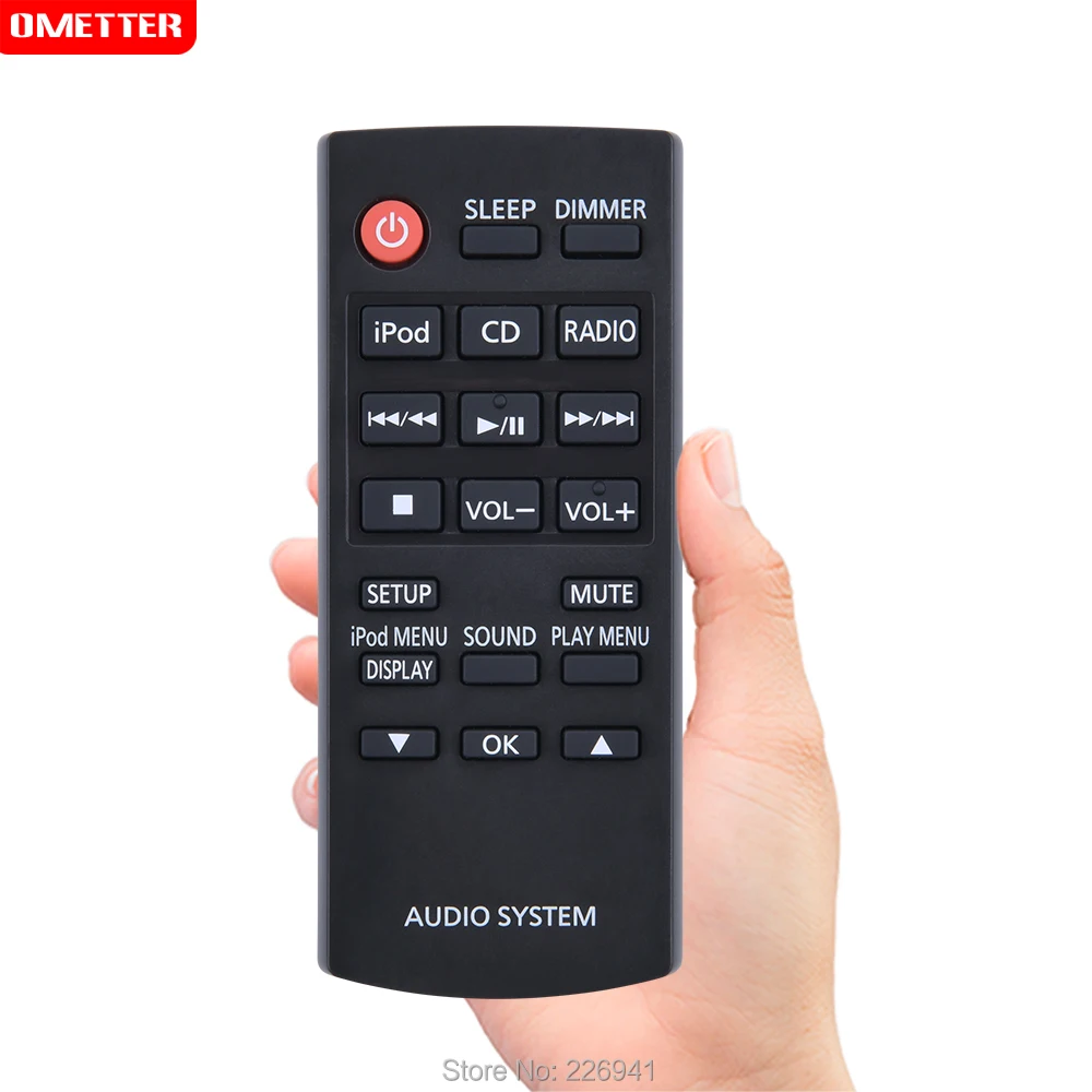 Nieuwe N2QAYC000058 Voor Panasonic Audio Systeem Afstandsbediening Voor SC-HC27 SC-HC38 SC-HC58