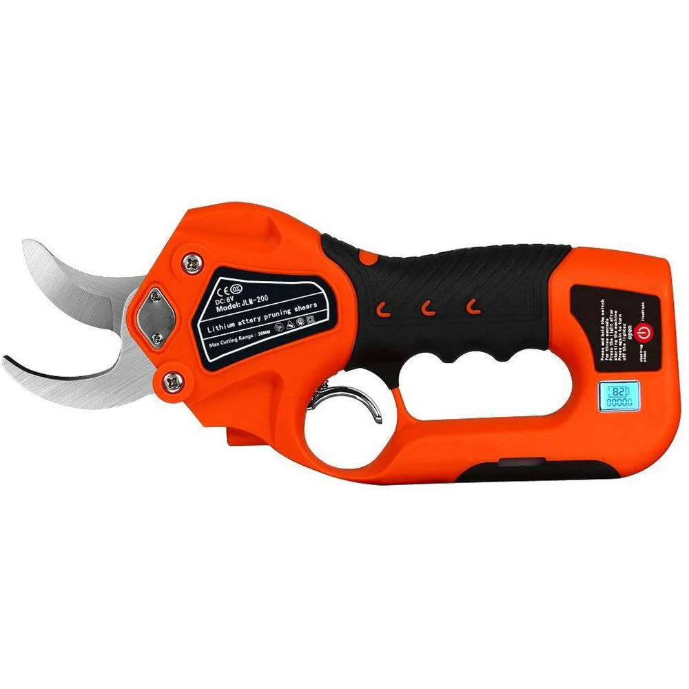 Electric Pruner Shear 8V 150W Professional cordless pruning shears  with 6 2Ah lithium battery electric tree pruning tool kits