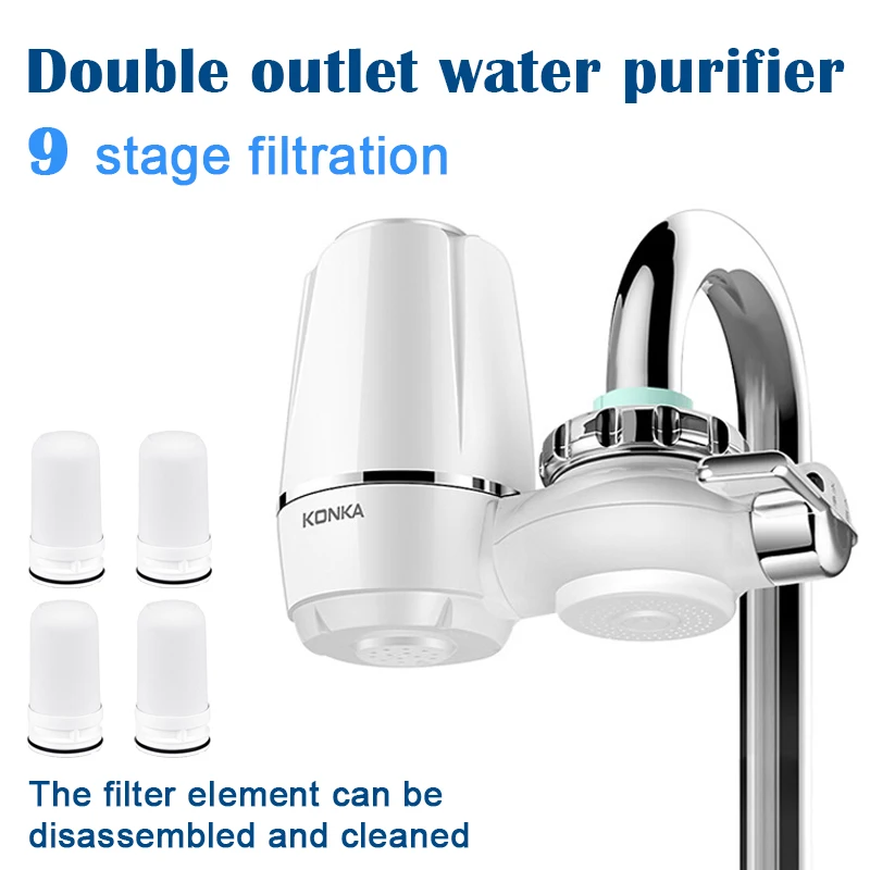 Kitchen faucet filter shower filter drinking water faucet water distiller to save water water barrier water purifier