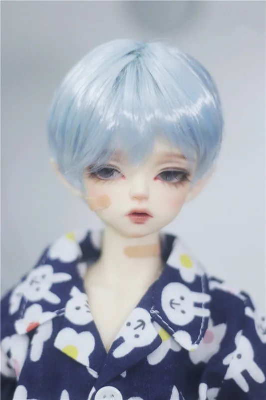 

BJD doll wig suitable for 1/3 1/4 1/6Uncle daily handsome short hair for both men and women alike imitation mohair doll accessor