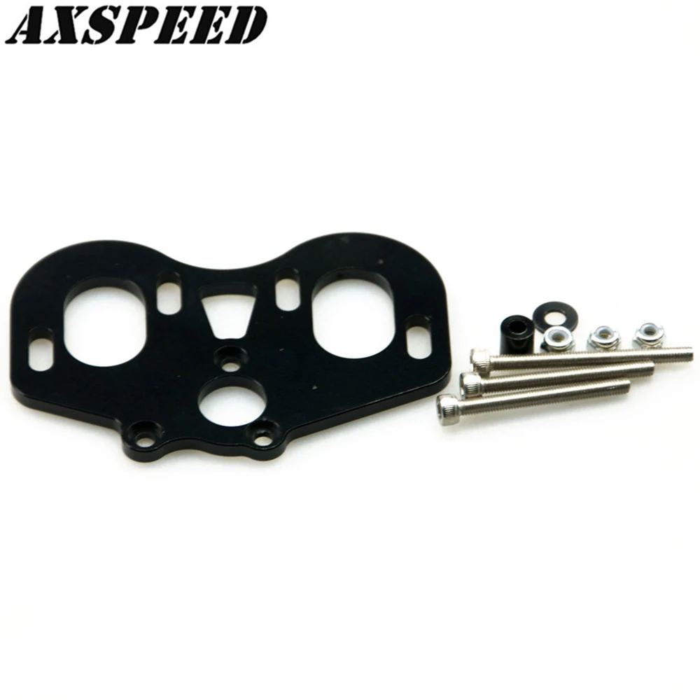 

AXSPEED Dual Motor Mount Base for 1/10 RC Crawler Car Axial SCX10 AX90036 Honcho Dingo Parts