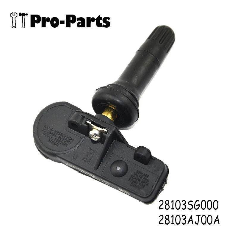 1PCS TPMS Tire Pressure Sensor For Subaru Forester Impreza Legacy Outback Tribeca WRX XV 28103SG000  28103AJ00A 315MHz