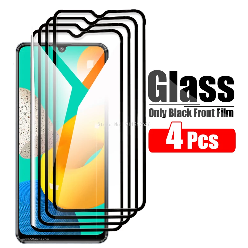 4 Pcs Protective Glass For Samsung Galaxy M32 M31S M31 Screen Protector On For Samsung M51 M02 M02S M11 Tempered Front Film M 31