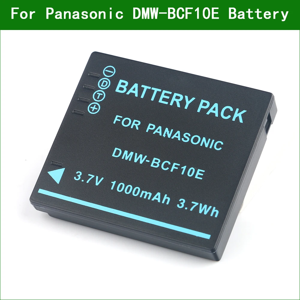 DMW-BCF10 CGA-S/106B S/106C S/106D Digital Camera Battery For Panasonic DMC-FP8 FS4 FS6 FS7 FS9 FS10 FS11 FS12 FS15 FS25 FS30