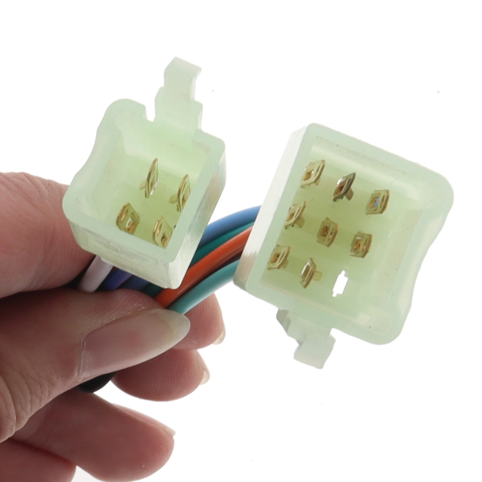 Motorcycle Light Hi-Lo Beam Kill Electric Start Turn Horn 5-Function Switch with Choke Lever for ATV Quad 4 Wheeler