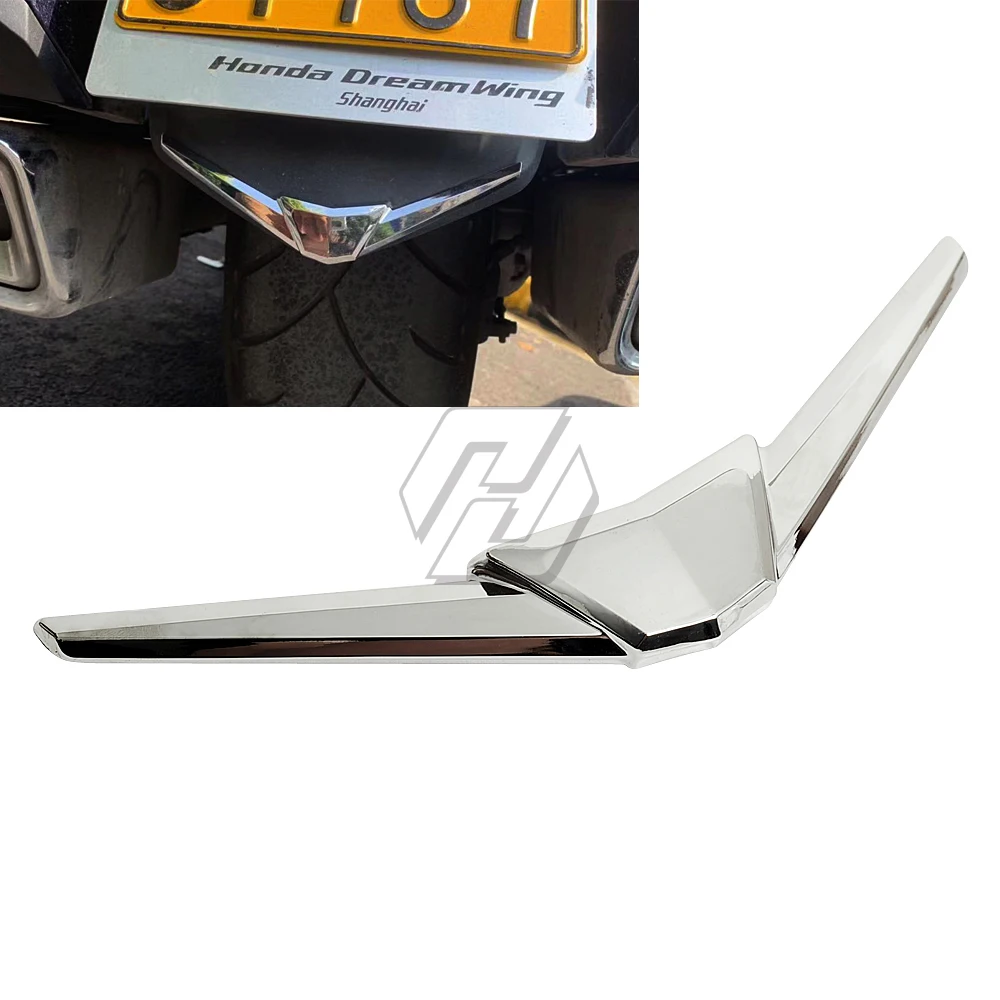 

Chrome Motorcycle Rear Fender Tip Fairing Trim Case for Honda Goldwing GL1800 GL1833 2018-2020