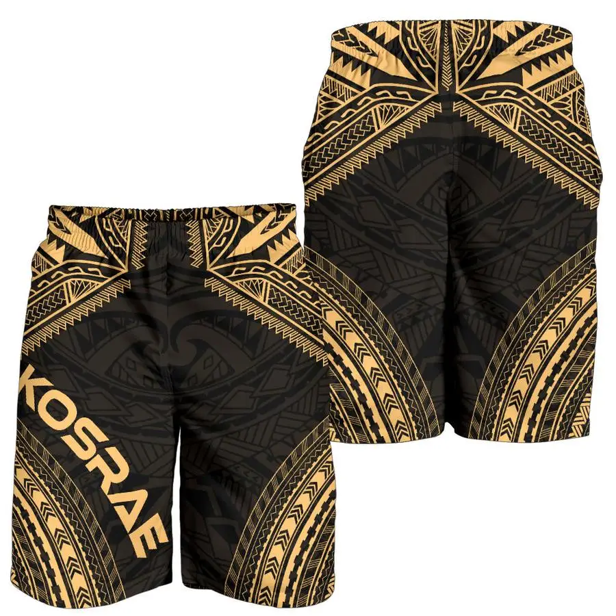 

PLstar Cosmos Polynesian Kosrae Island 3D Printed Fashion Men‘s/Women Summer Casual Colorful Shorts Beach Short Pants Style-3