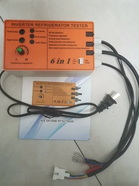 Detector de refrigerador de conversión de frecuencia Universal, probador de placa, inversor de válvula solenoide de pulso, herramienta de prueba de refrigerador, 110V, 220V