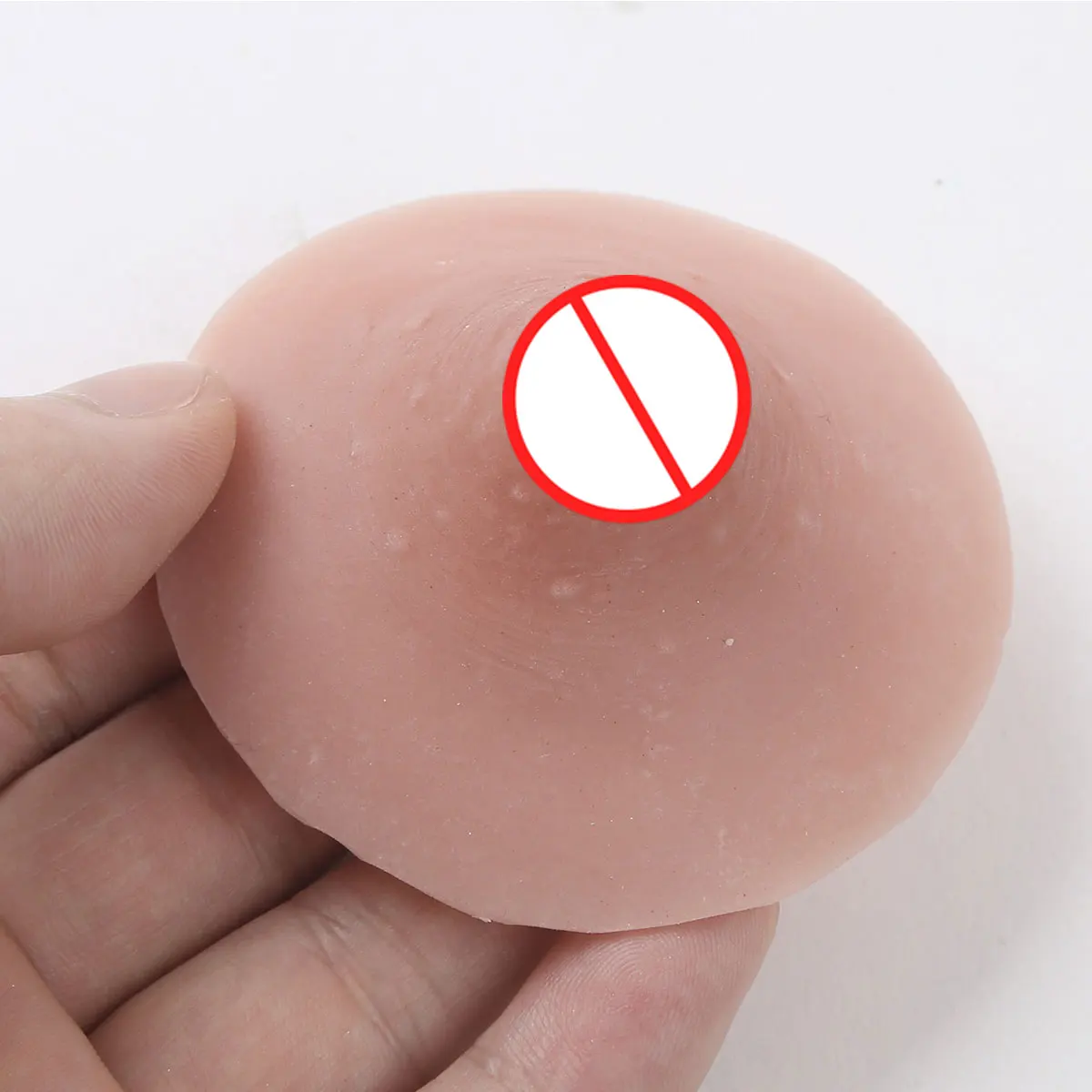 Self Suction Nipple Covers Fake Silicone Nipples Reusable Crossdressing Breast Form Realistic False Bra Nipple Cover for Cosplay