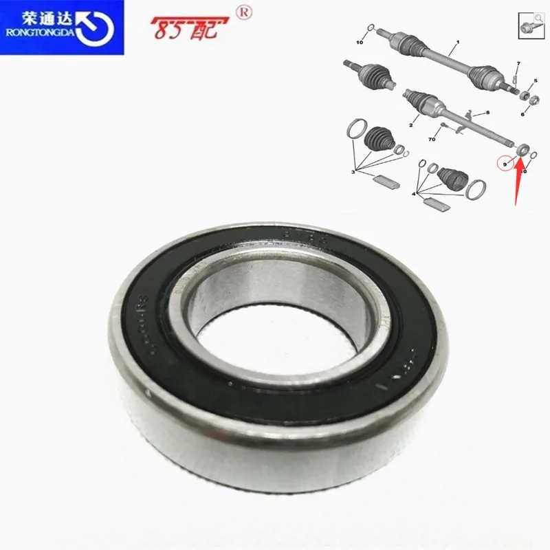 

Подшипник приводного вала 324703 324707 для Peugeot 206 207 3008 307 308 408 206CC 207CC для Citroen C2 C4L C5 для DS5 DS6