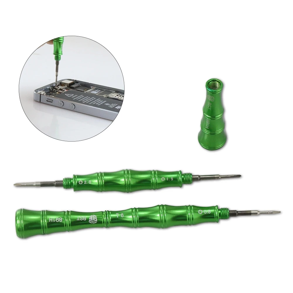 ชุดไขควงไฟฟ้าหัว PH00ไฟฟ้ามีความแม่นยำ1ชิ้น, ไขควงหัวคู่ PH000 T6 0.8