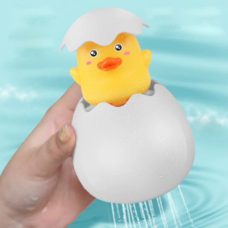 

Baby Water Spray Toy Penguin Egg Kids Swimming Shower Cute Cartoon Duck Educational Bathroom Sprinkler Gifts Toys for children