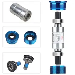 Dustproof Bike 103~127.5mm Bottom Bracket Square Taper Sealed Bearings Cartridge & Waterproof For 68MM frame Parts