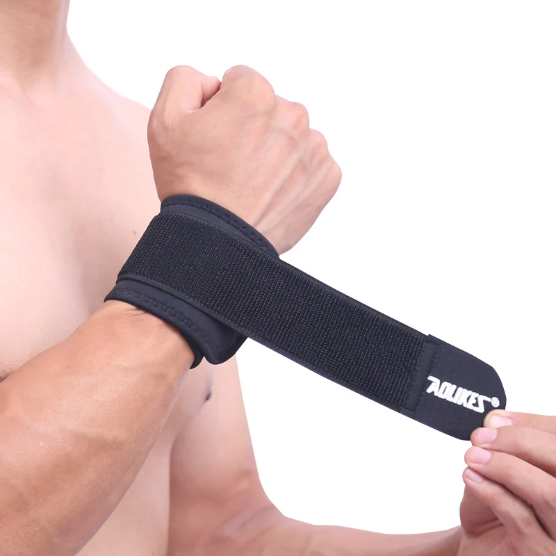 1PC Wrist Support Sports Fitness Wristband Gym Wrist Thumb Support Straps Wraps Bandage Training Safety Hand Bands