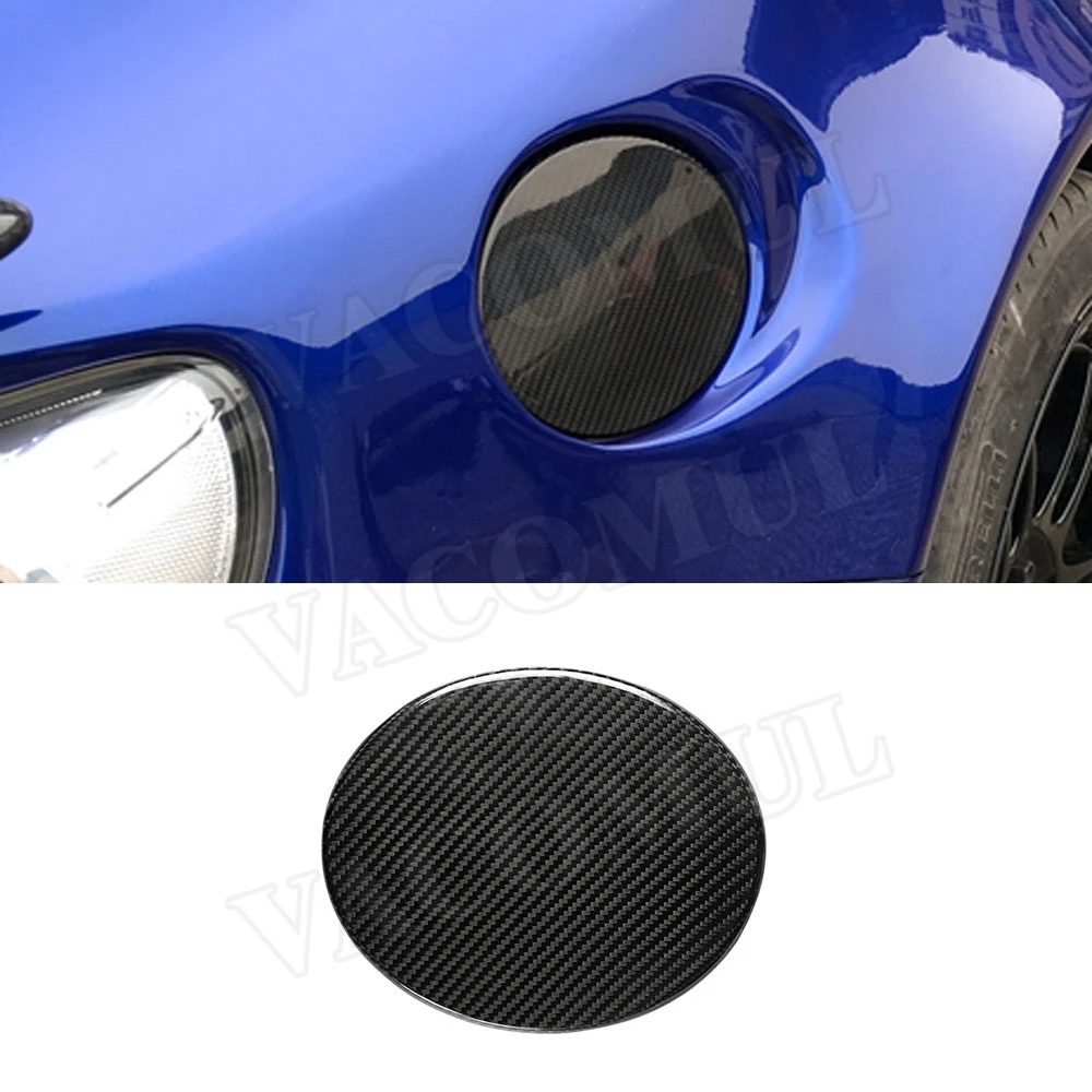 

Carbon Fiber Outside Oil Filler Door Fuel Tank Cap Trim Cover For Toyota GT86 FT86 ZN6 Subaru BRZ 2013-2017