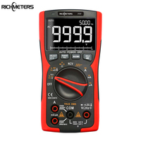 RM777 Digital Multimeter 9999 Professional True RMS Analog Tester Multimetro DIY Transistor Capacitor NCV ACDC Current Meter