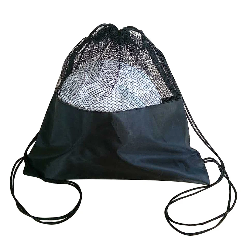 Tragbare Basketball Abdeckung Fußball Lagerung Mesh Tasche Rucksack Für Outdoor Fußball Volleyball Ball Sport Tragen Tasche Net Zubehör