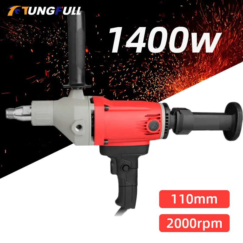 Diamond Core Drill Handheld Concrete Core Drilling Machine Variable Speed Wet Dry Dril Multi-function Hammer Drill Impact Drill