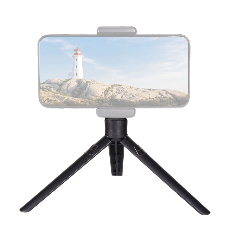 New Mini Tripods Tripod for Mobile Phone Camera Live Bracket Desktop Holder Stand With Phone Clip Bracket