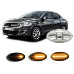 Fit for CITROEN C-Elysee 2012 2013 2014 2015 2016 2017 2018 2019 Dynamic LED Indicator Side Marker Turn Signal Light