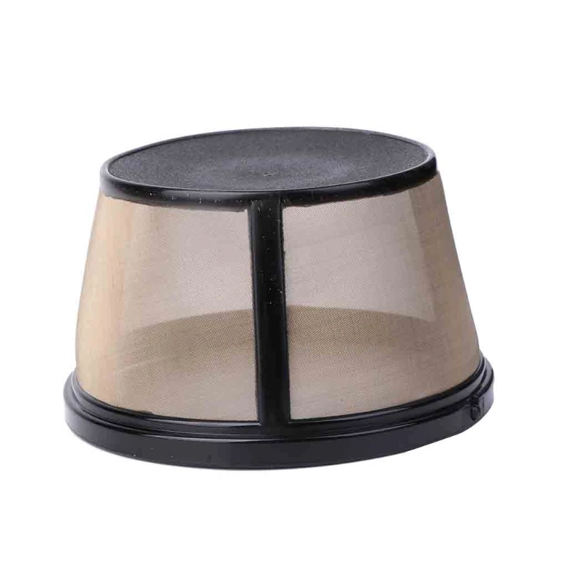 سلة فلتر قهوة قابلة لإعادة الاستخدام ، 10-12 كوب ، أداة شبكية معدنية دائمة ، خالية من مادة BPA