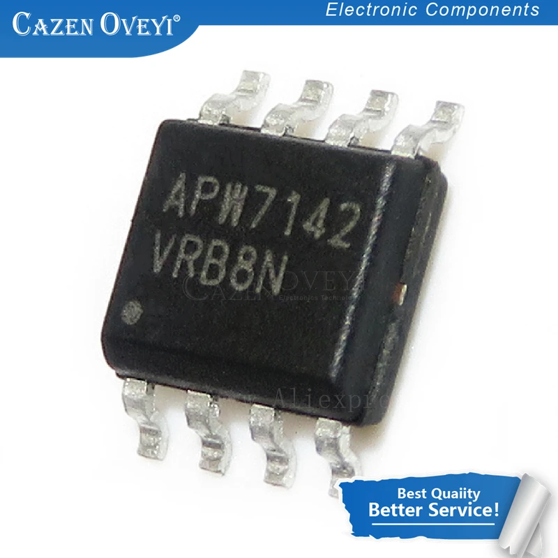 10pcs/lot APW7142 SOP-8 3A 12V synchronous rectified buck converter original authentic In Stock